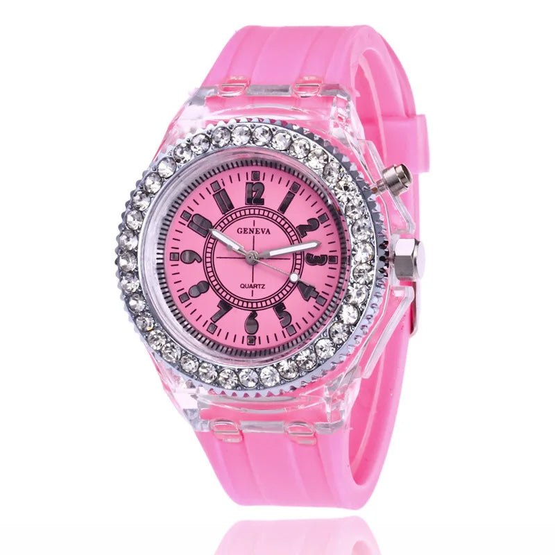 Crystal LED Watch
