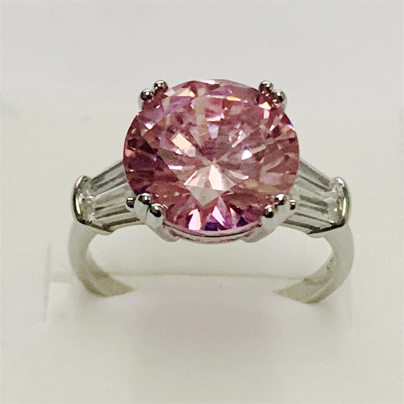 Multi-Shape CZ Solitaire Ring – 925 Sterling Silver | Engagement & Wedding Band