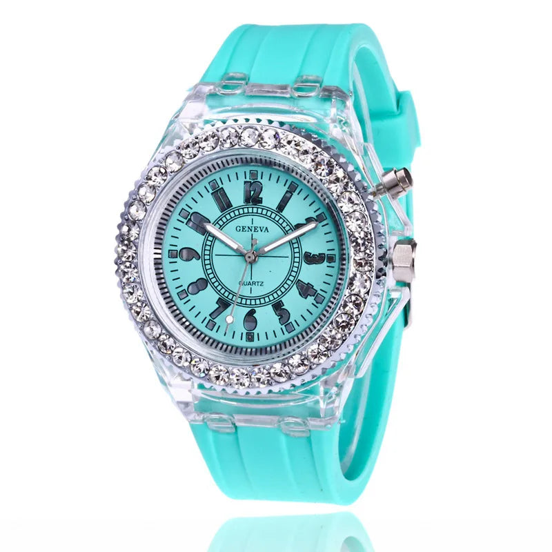 Crystal LED Watch