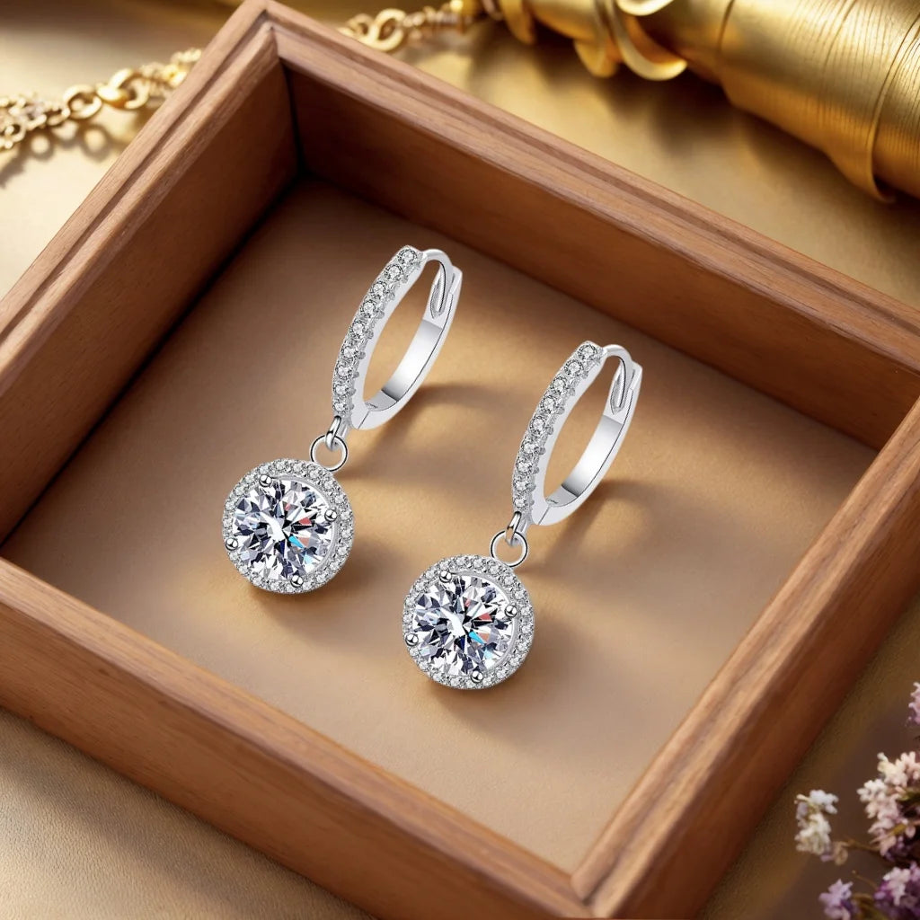Aurora Round Earrings