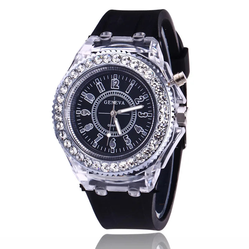 Crystal LED Watch